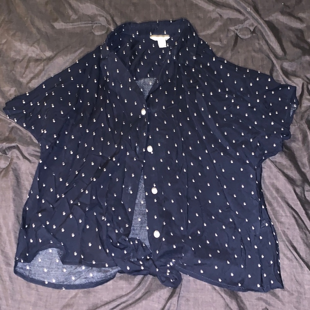 est.1946 cato size small black button down